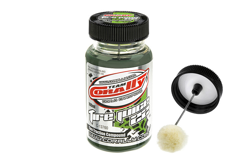 Team Corally - Tire Juice 22 - Green - Asphalt / Rubber