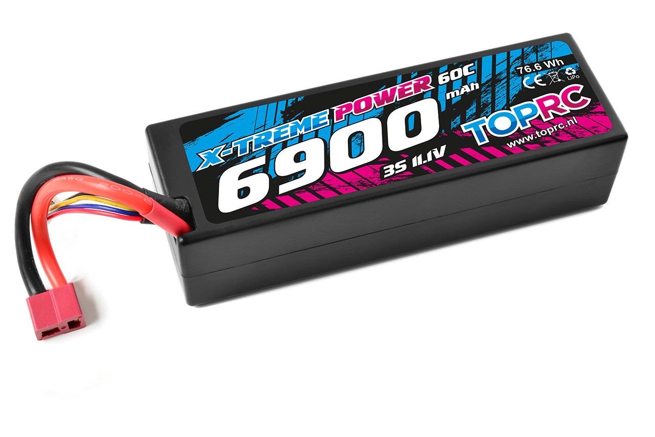 TRC Lipo 60c 11,1 volt 6900mah met Dean stekker