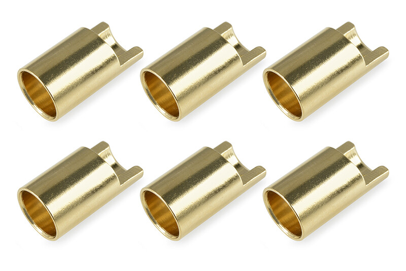 Team Corally Bullit Connector 6.5mm Female - 6 stuks