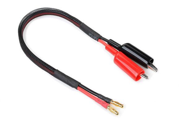 Laadkabel Croco Clips - 14 AWG ULTRA V+ Silicon Wire