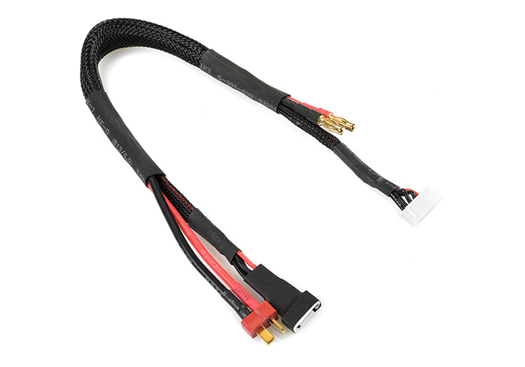 Laad/balanceer T-Plug 4S - Charger 6S XH Connector - 4S XH Connector - 14 AWG ULTRA V+ Silicon Wire