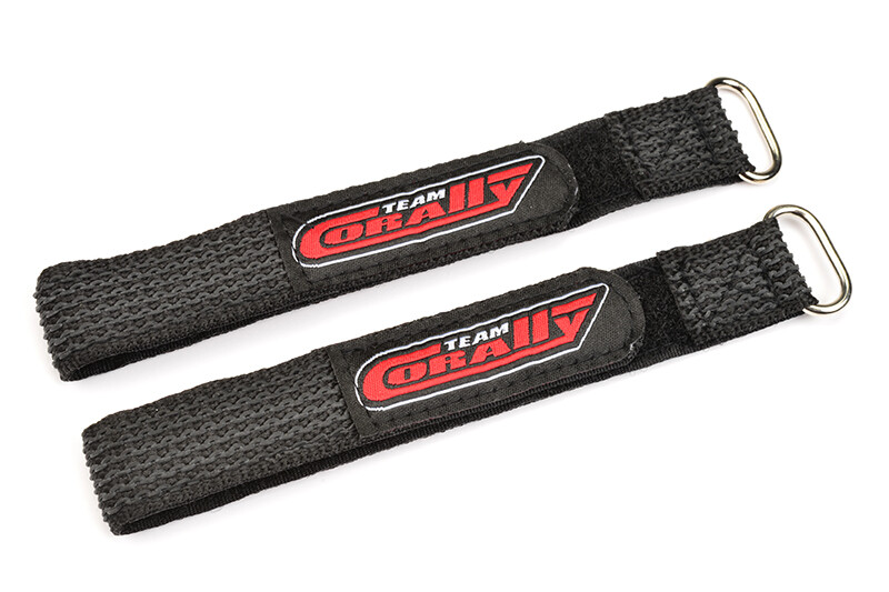 Team Corally - Battery Strap - 250x20mm - 2 pcs (C-50530)