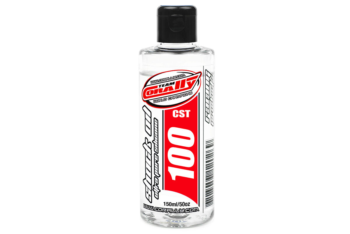 Team Corally schokdemper olie 150ml - 100CPS