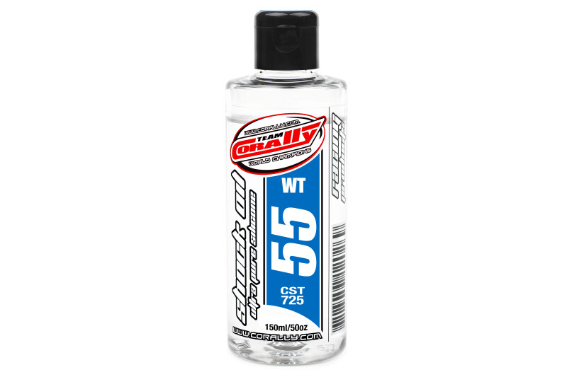 Team Corally schokdemper olie 150ml - 55WT