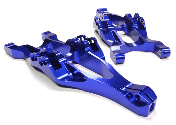 Integy Billet Machined Lower Suspension Arm Blue - Traxxas E-Maxx