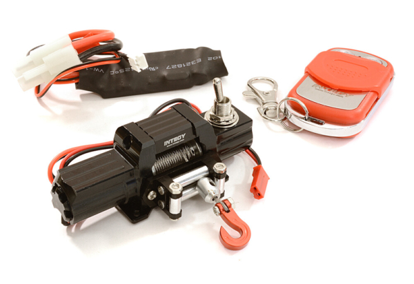 Integy - T8 Realistic High Torque lier met afstandsbediening - Zwart