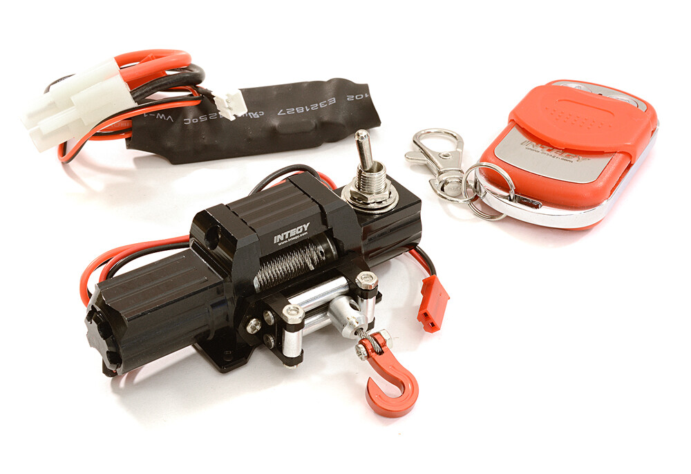 Integy - T8 Realistic High Torque lier met afstandsbediening - Zwart