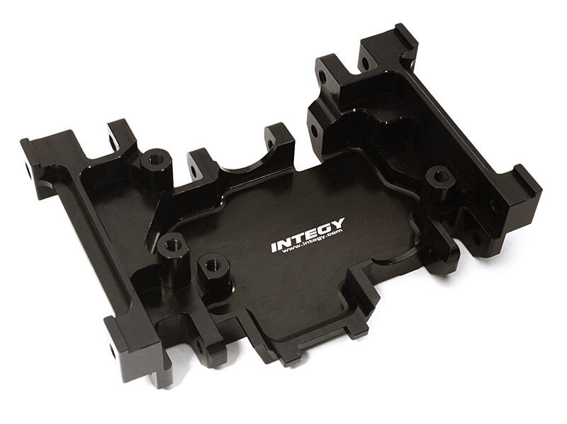 Billet Machined Alloy Gearbox Mount Lower Skidplate - Traxxas TRX-4
