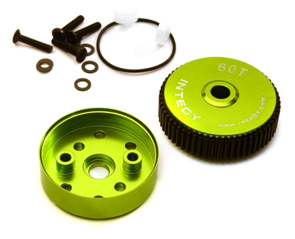Integy Alloy Diff Housing, Green - Traxxas Bandit/Rustler/Stampede 2WD