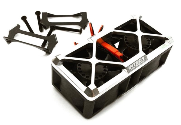 Ultra High Speed Twin Cooling Fan 17K RPM, Silver - Traxxas X-Maxx