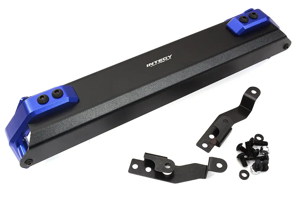 Integy Realistic Metal Rear Bumper Kit w/ LED for Traxxas X-Maxx 4X4 - Blue