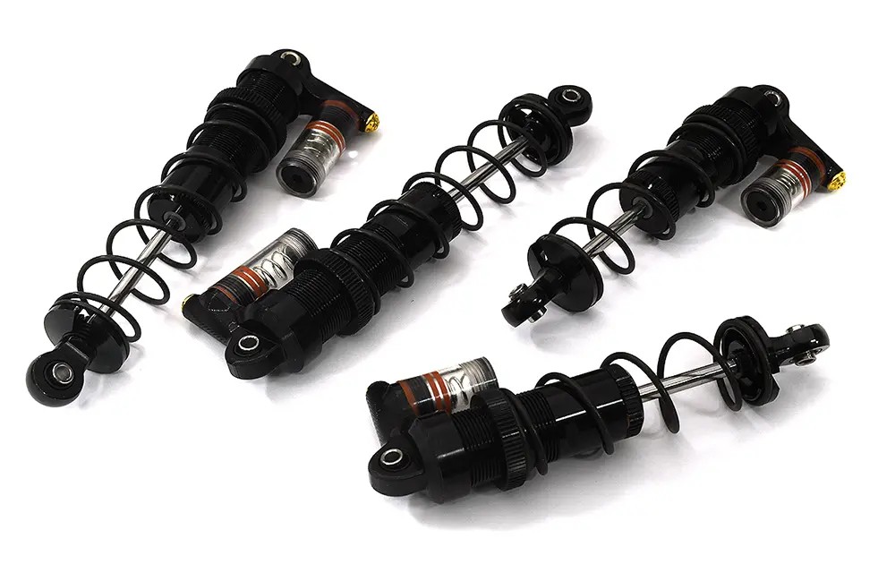 Integy Billet Machined Piggyback Shocks - Arrma Vorteks 4x4 3S BLX