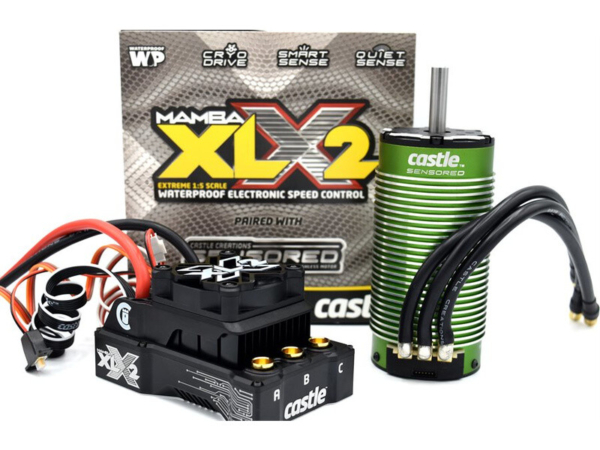 Castle Creations - Mamba XLX2 8S - 33.6V ESC 2028-800KV Sensored Motor