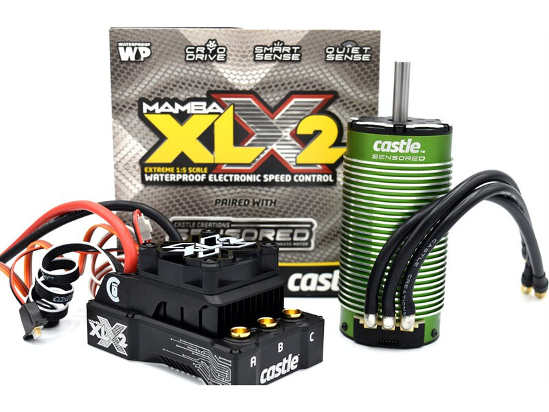 Castle Creations - Mamba XLX2 8S - 33.6V ESC 2028-800KV Sensored Motor