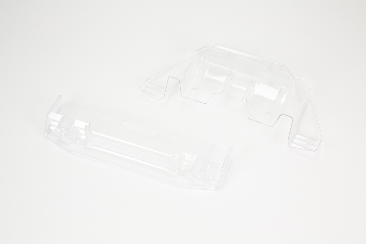 Arrma - Felony 6S Trimmed Splitter And Diffuser (Clear) (ARA410012)