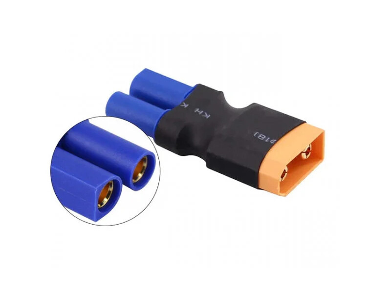 Verloopstekker EC5 Vrouw > XT90 Man