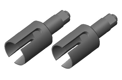 Team Corally - Diff Outdrive Cup - Steel - 2 pcs (C-00250-073)