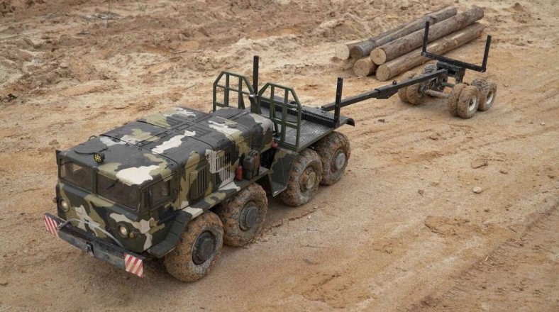 Cross RC Timber trailer T835 1/12 voor BC8