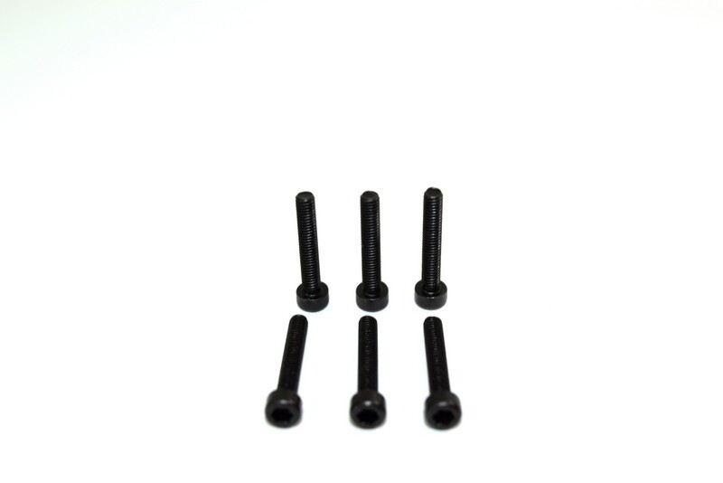 Cup Head Hex Screw M3x18 (6) AB2.8 BL (1330197)