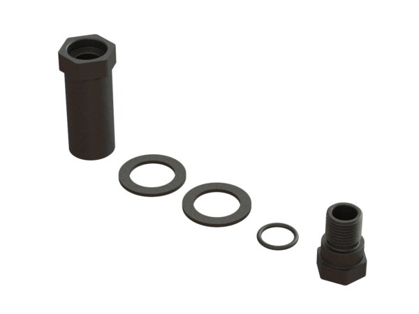 Arrma - Aluminum Servo Saver Hub Set Black (ARA340187)