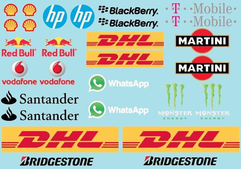 Merken stickervel - A5