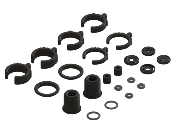 Arrma - Composite Shock Parts and O-Ring Set (2 Shocks) (AR330451)