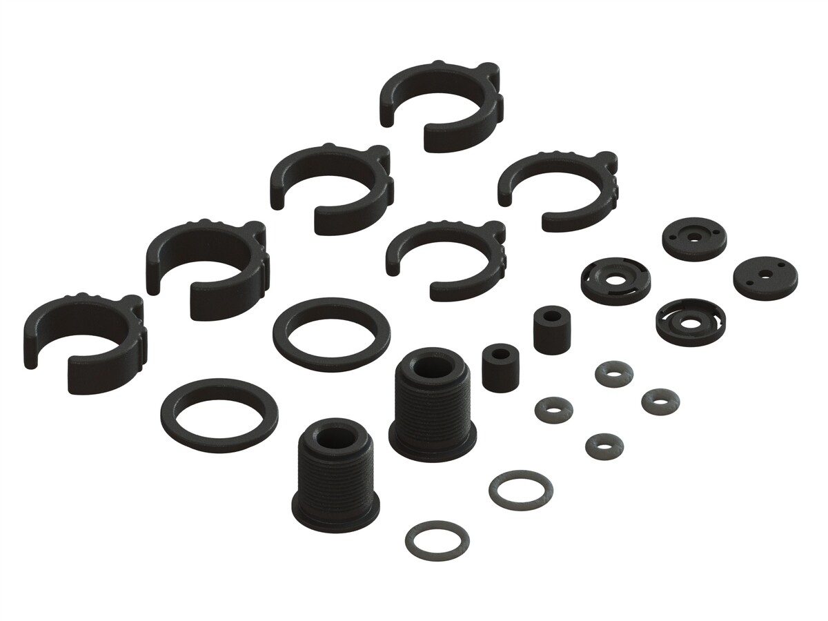 Arrma - Composite Shock Parts and O-Ring Set (2 Shocks) (AR330451)