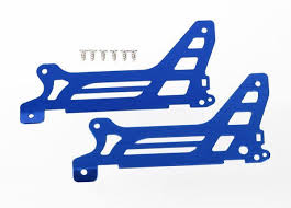 Main frame, side plate, outer (2) (blue-anodized) (aluminum)/ screws (6)