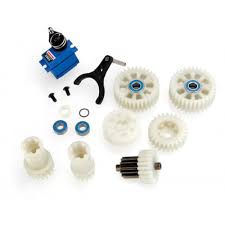 Two speed conversion kit (E-Revo) (includes wide and close ratio first gear sets, sub-micro servo, and linkage) (requires 3 channel transmitter)