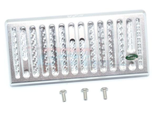 Aluminium Front Grill (Vertical), Silver - Traxxas TRX-4