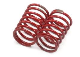 Spring, shock (gtr) (2) (2.06 rate, tan) (1/16 E-Revo)