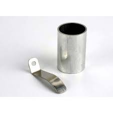 Exhaust tube, retainer strap (metal) (n. hawk/buggy/street)