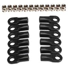 Rod ends, revo (large) with hollow balls (12)