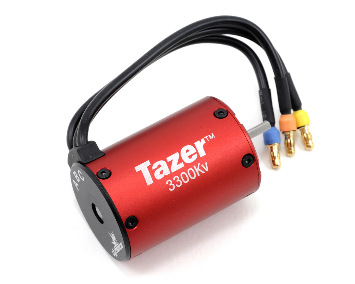1/10 Tazer 4-Pole BL Motor 3300Kv: SCT (DYN4942)