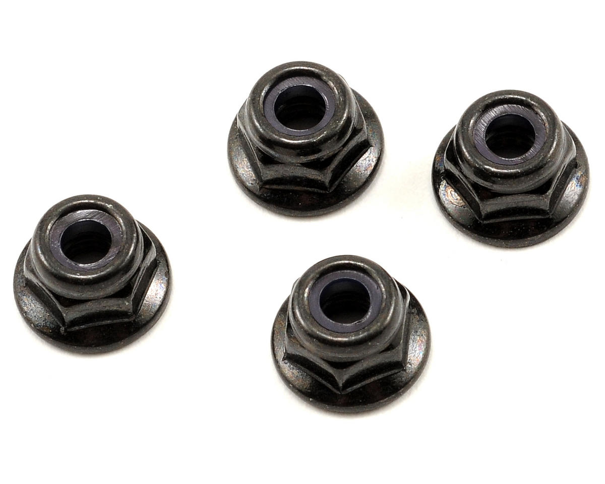 M4 Locknut, Flanged (4) (ECX1060)