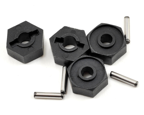 12mm Wheel Hex (4): 1/18 4WD Temper (ECX212017)