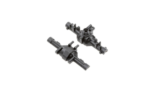 Front Rear Diff Case V2: 1.9 Barrage (ECX212026)