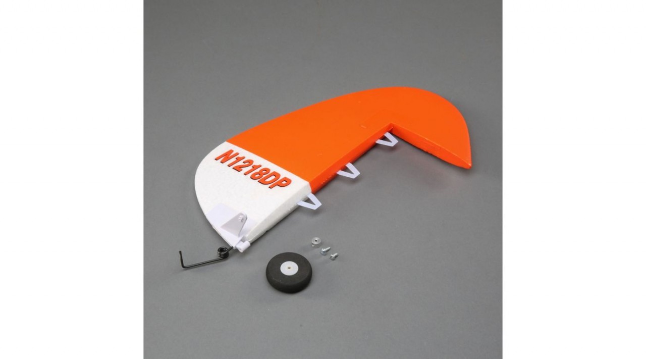 Rudder with Tail Gear: Carbon-Z Cub SS 2m (EFL12405)