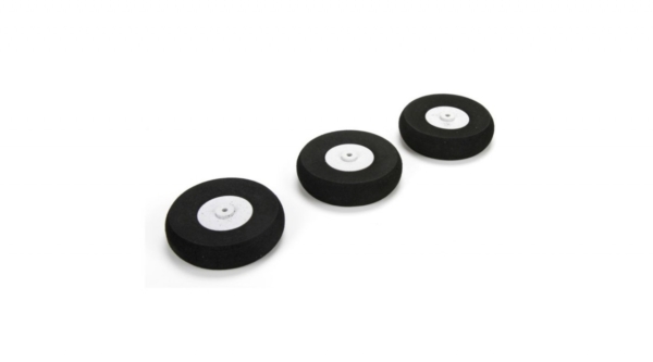 E-Flite - Apprentice S Wheels 65mm (3) (EFL310011)