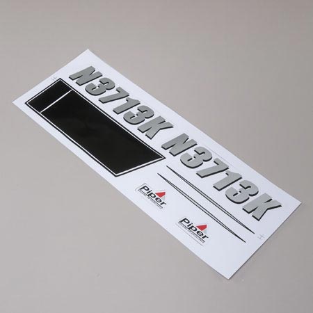 E-Flite - Decal Sheet: Cherokee 1.3m (EFL5461)