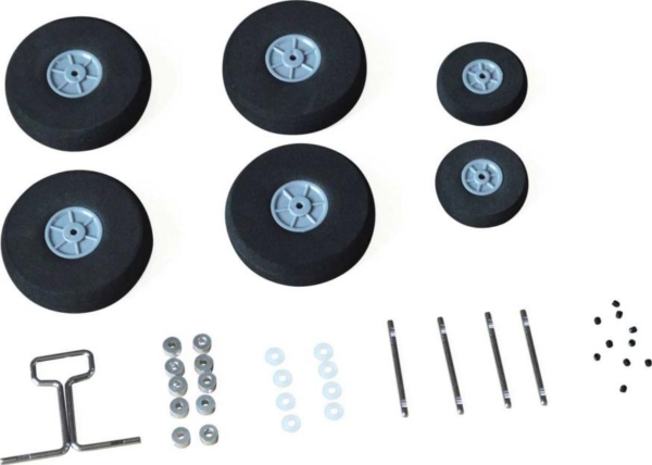 E-Flite - Wheel Set (Wheels and Axles): EC-1500 (EFL5760)