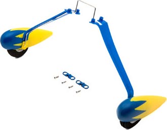 E-Flite - Main Landing Gear with Wheel Pants: Viking Model 12 (EFL6655)