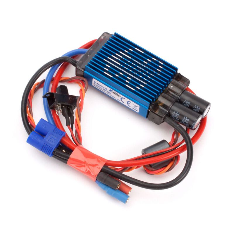 60-Amp Pro Switch-Mode BEC Brushless ESC V2: EC3 (EFLA1060B)
