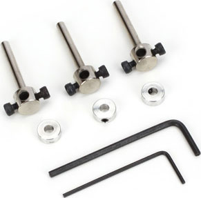 E-Flite - 25 - 46 Adjustable Axles (EFLG304)