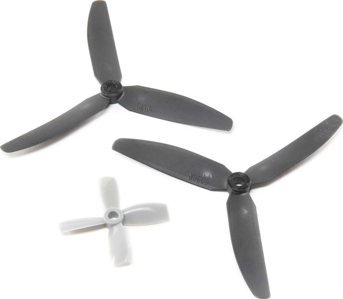 E-Flite - Prop Set 5x3 3 blade (2) & 2x1.8 4 Blade (1) (EFLP96V22)