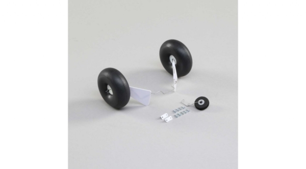 Landing Gear Set with Float Wire Screws: UMX Timber (EFLU3954)