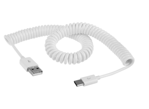 Elastische USB Micro kabel voor oa. DJI Phantom 3/4