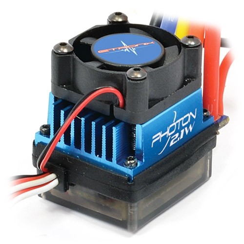 Etronix Photon 2.1W 60AMP Splashproof Brushless ESC - FTX Spec (with short wire/connectors)