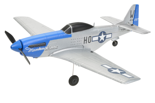 EZ-Wings Mini P-51 Mustang RTF - 450mm - Incl. 2 accu's