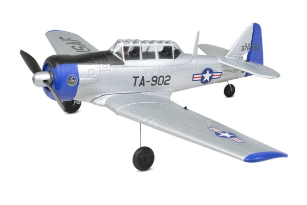 EZ-Wings Mini AT-6 Texan, Zilver- RTF - 450mm - Incl. 2 accu's